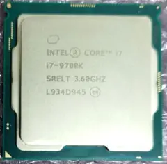 CPU Intel i7 i7-9700K 3.60Ghz