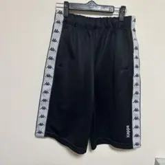 美品　Kappa ショートパンツ ブラック　Ｌ
