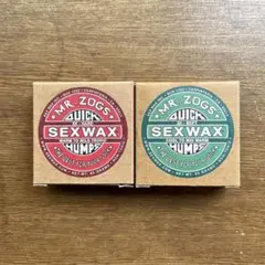 SEXWAX セックスワックス クイックハンプ 5X赤ラベル1 3X緑ラベル1