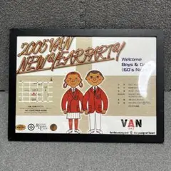 VAN JACKET INC SCENE ＜カレンダーポスター　レア希少非売品＞ VAN Jacket - ヴァンヂャケット アートポスター 非売品