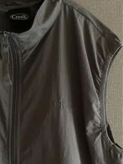 Creek ナイロンベストグレー XL