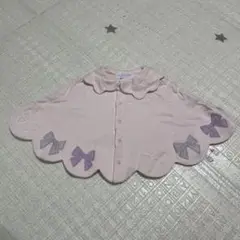 【超美品】pom ponette baby ポンチョ・マント ピンク