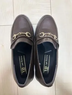 プチプラのあや　ヒールローファー　しまむら
