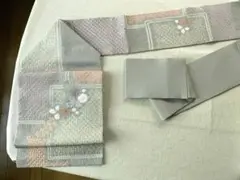 未使用！特価❗️名古屋帯　絞り　正絹　辻が花　辻ヶ花