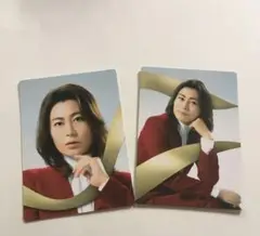 氷川きよし　アーモンドピーク　ブロマイド　カード
