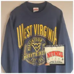 90s　USA製　ヴィンテージスウェット　ナツメグミルズ　カレッジ　NFL