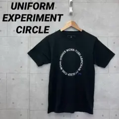 UNIFORM EXPERIMENT CIRCLE Tシャツ サイズ2 黒