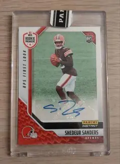 Panini instant Shedeur Sanders　サイン