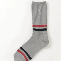 リブラインソックス　トミーヒルフィンガー　TOMMY HILFIGER