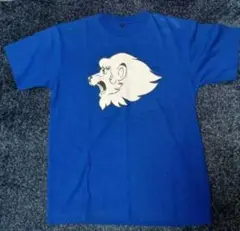 西武ライオンズ★レオ★Tシャツ★メンズSサイズ★ブルー★中古品