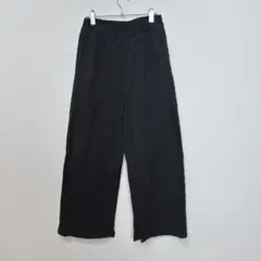 クラフトスタンダードブティック　ワイドコットンパンツ　模様編　イージーパンツ　L