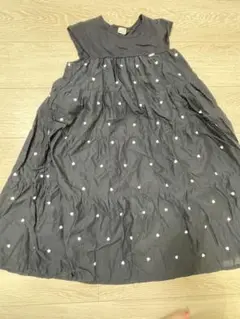 着用回数少なめ#プティマインハート柄ワンピース140cm