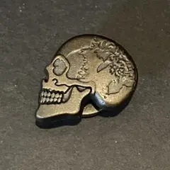 ガブリエレ・パジーニ　金属製　スカル　ブートニエール　ラペルピン