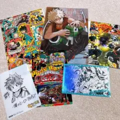 僕のヒーローアカデミア 週刊少年ジャンプ 付録 ポスター ポストカード