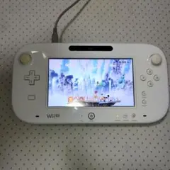 wiiu ゲームパッド　白
