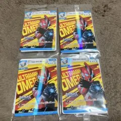 ウルトラマンカードゲーム　ウルトラマンオメガ　4枚　新品未開封