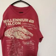 S US 古着 Ｔシャツ STAR WARS ミレニアム・ファルコン