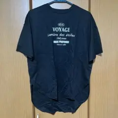 【値下げ】着用一回のみ　マジェスティックレゴン　オーバーサイズ黒Tシャツ
