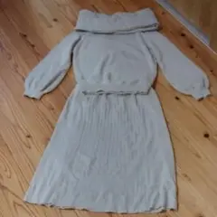 セットアップ ニット スカート