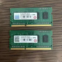 DDR3 1600 メモリ 4GB 2枚セット
