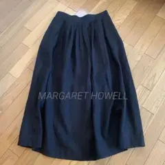 マーガレットハウエルMARGARET HOWELL 黒スカート