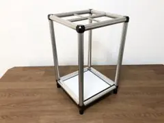 okamura 業務用傘立てステンレスフレームタイプ　滴受け取り外し可能4マス