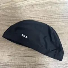 新品　FILA 水泳帽　黒　スイムキャップ　ブラック　ショップチャンネルで購入