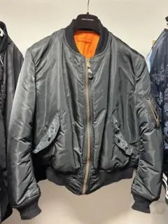 MA-1 フライトジャケット　military USA IDEALジップ