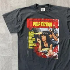 pulp fiction s/s fade movie tee black l