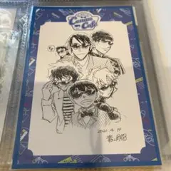名探偵コナン30周年カフェ　入場特典ポストカード