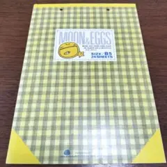 MOON＆EGGSレポート用紙3枚　昭和レトロ