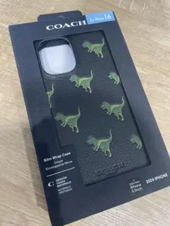 COACH スリムラップケース iPhone 16用　恐竜柄【新品未開封】