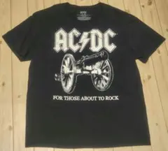 AC/DC バンドTシャツ 　XL　黒 オフィシャル