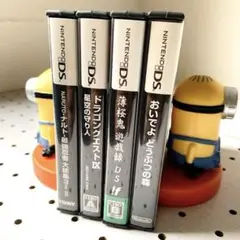 【NintendoDS】ニンテンドーDS ゲームソフト 4本セットまとめ売り❷