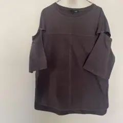 SUGAR SPOON 半袖Tシャツ　ブラウン　ゆったり　オーバーサイズ