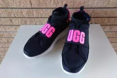 着用3回☆UGG NEUTRA スリッポンスニーカー 23.5cm 黒