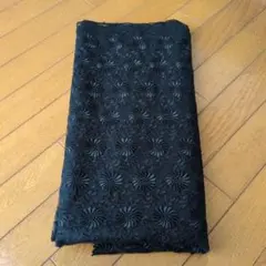 黒 レース生地 340✕90cm ワンピースなどに