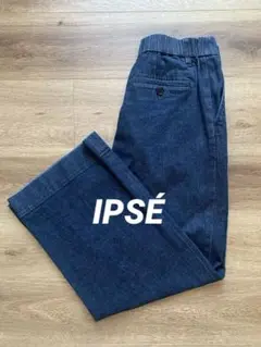 【IPSÉ】ワイドデニムパンツ　38