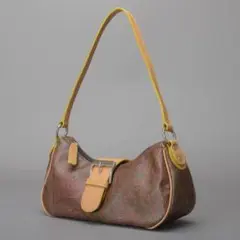 極美品 ETRO エトロ ペイズリー柄 ショルダーバッグ PVCレザーベージュ