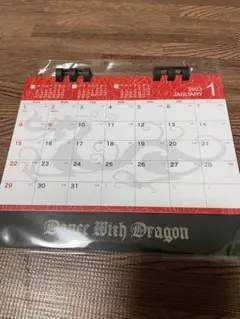 【新品未使用】ダンスウィズドラゴン 2023年卓上カレンダー