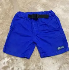 ミキハウス　ホットビスケッツ　ショートパンツ　半ズボン　　ブルー　青　90cm
