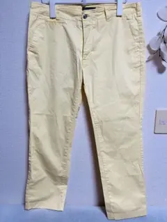 rosasen イエロー スリムフィットパンツ 88