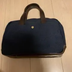 メンズ革付属ミニトートバッグ