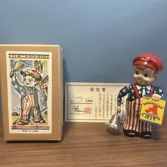 希少！オキュパイド ジャパン 日光玩具 ニュースボーイ 完動品 ブリキ 希少！オキュパイド ジャパン 日光玩具 ニュースボーイ 完動品