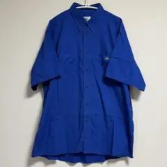 LACOSTE 半袖シャツ ブルー 44サイズ XL相当