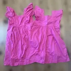 最終値下げ！【2点セット】早い者勝ち！新品　H&M ピンク　ワンピース