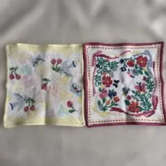 フェイラー　ハンカチ　used品2枚