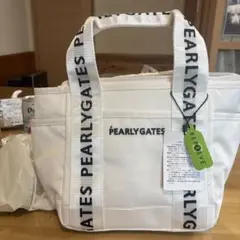 PEARLY GATES ホワイトトートバッグ