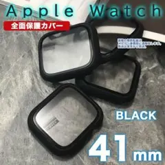 アップルウォッチ 保護ケース apple watch カバー 41mm 黒