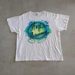 古着　ハンドペイント　スプレープリント　Tシャツ